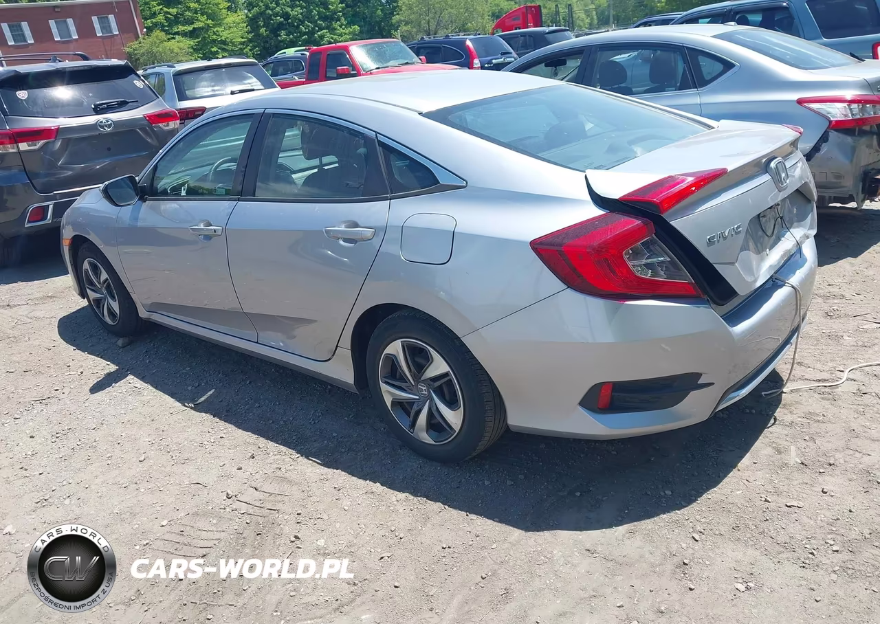 2019 Honda Civic Lx VIN:2HGFC2F69KH581670 - 3