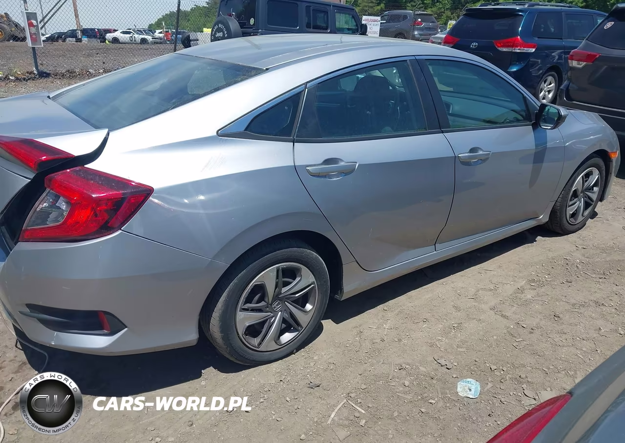 2019 Honda Civic Lx VIN:2HGFC2F69KH581670 - 4