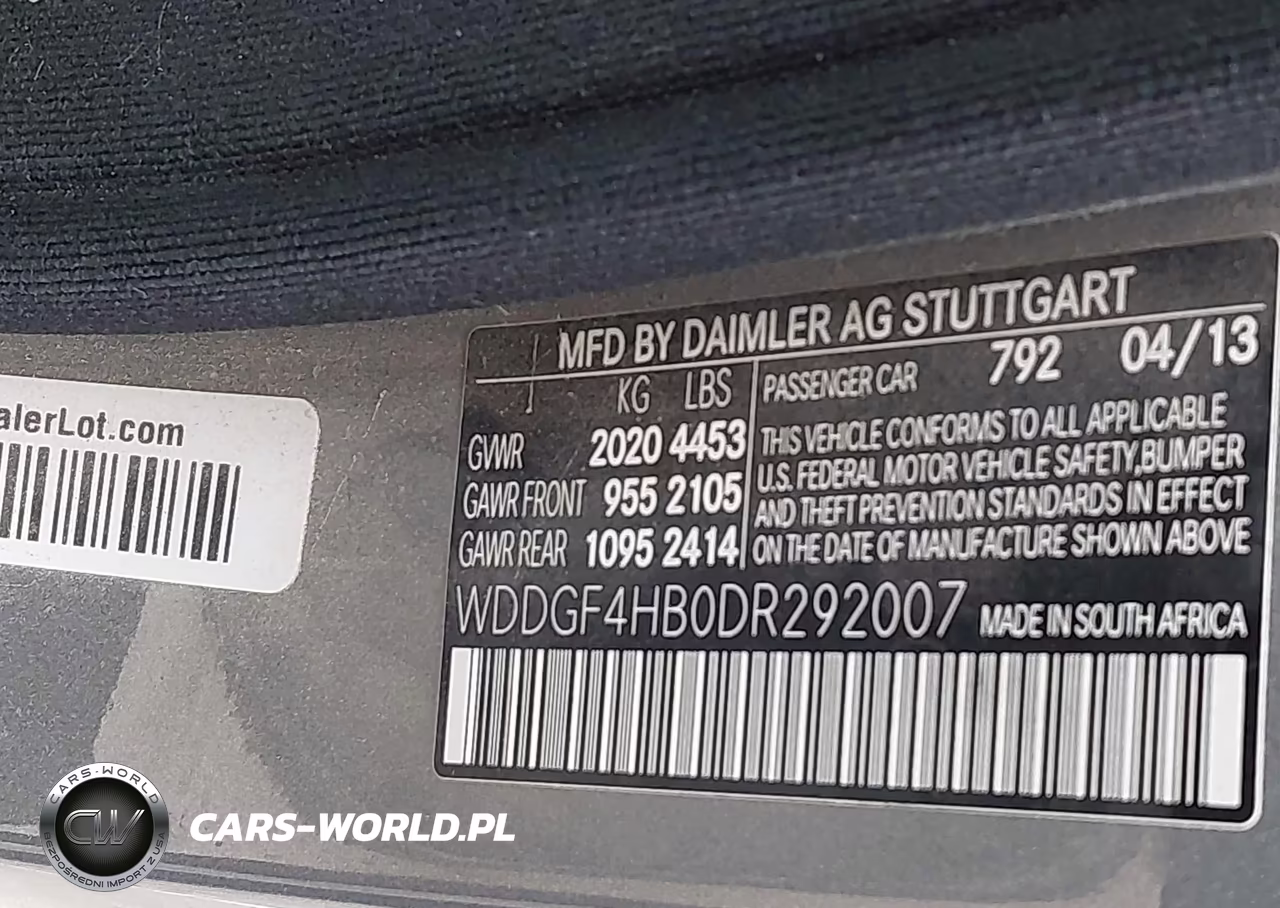 2013 Mercedes-Benz C 250 Sport VIN:WDDGF4HB0DR292007 - 9