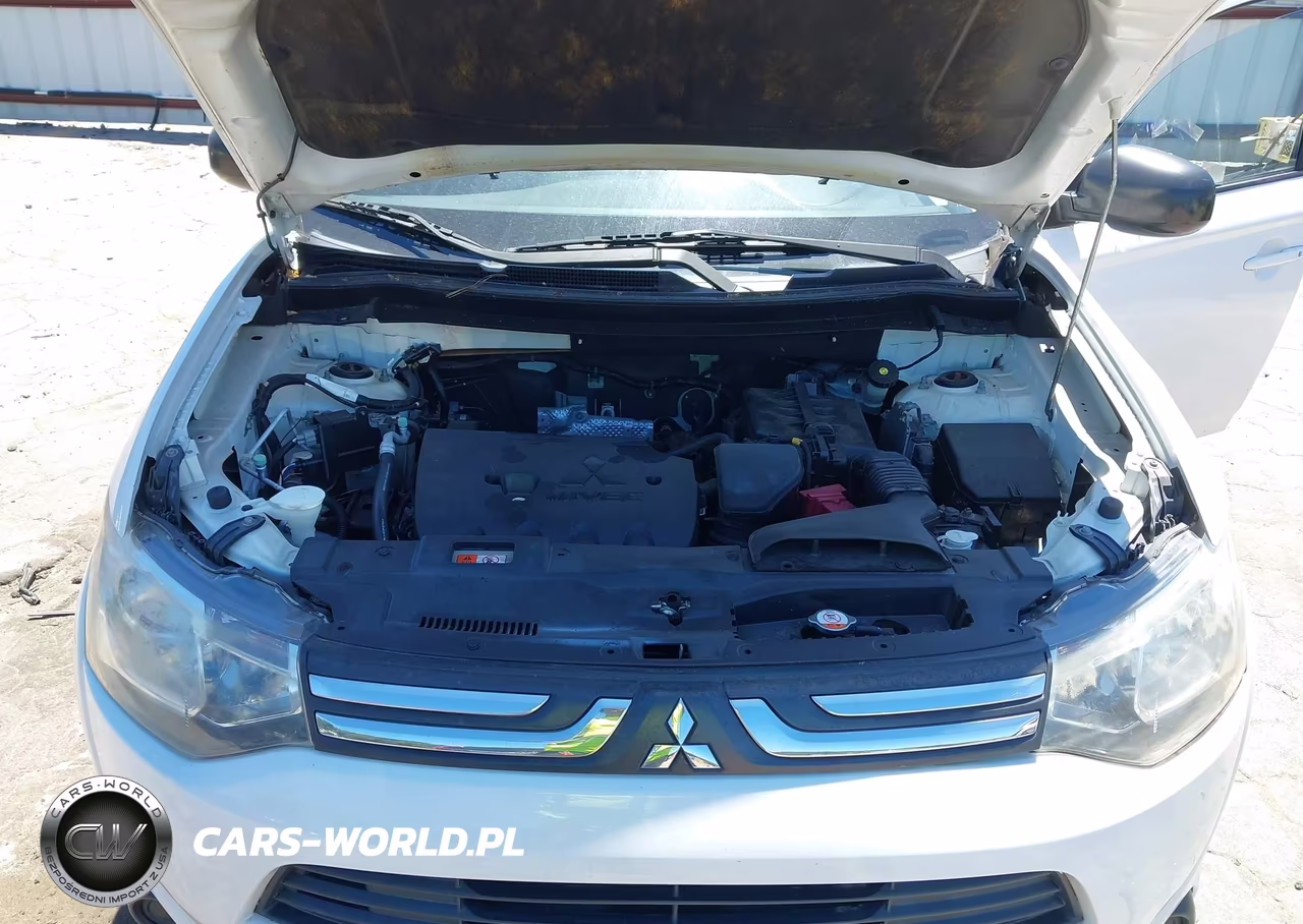 2014 Mitsubishi Outlander Es VIN:JA4AD2A38EZ007014 - 10