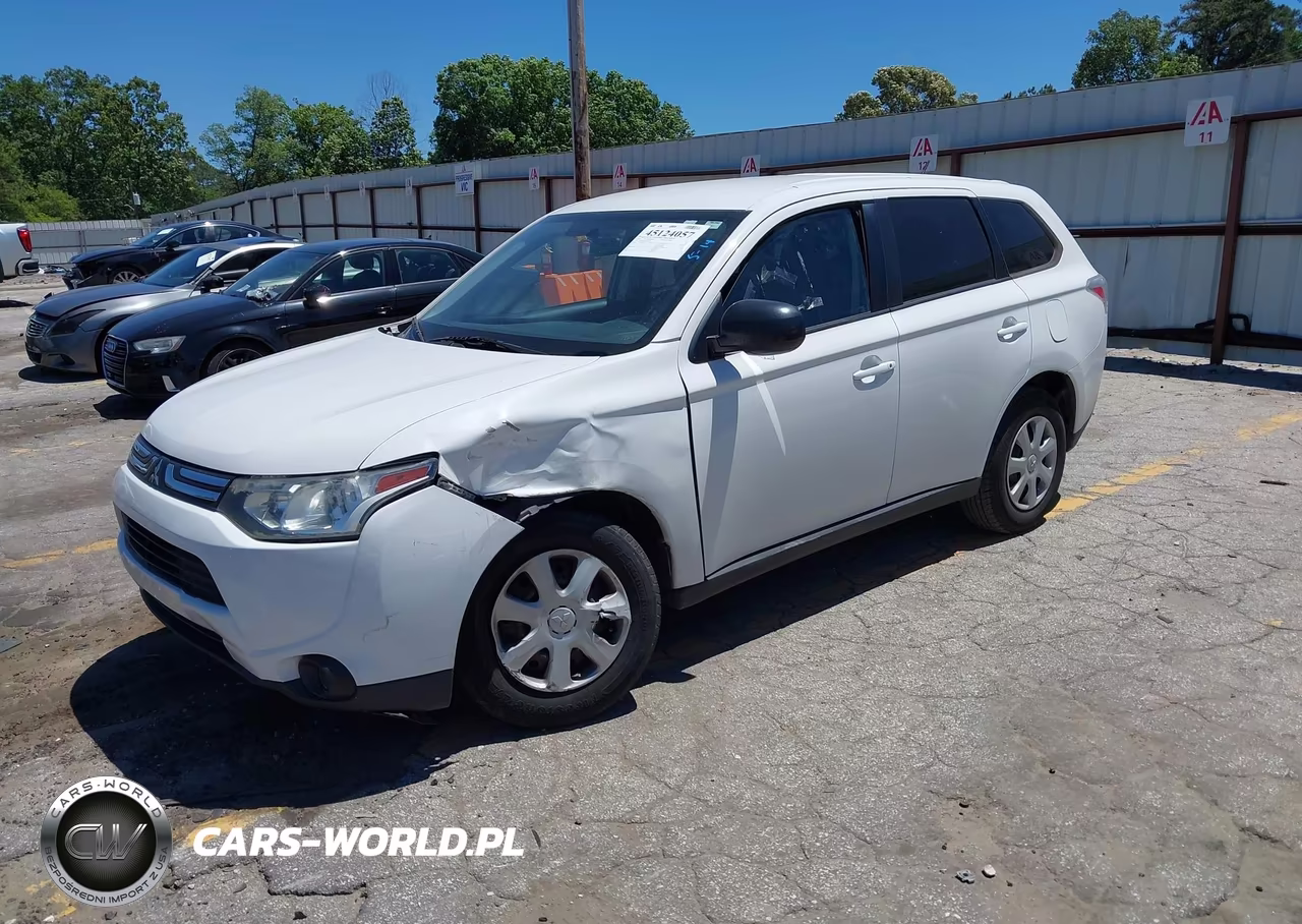 2014 Mitsubishi Outlander Es VIN:JA4AD2A38EZ007014 - 2