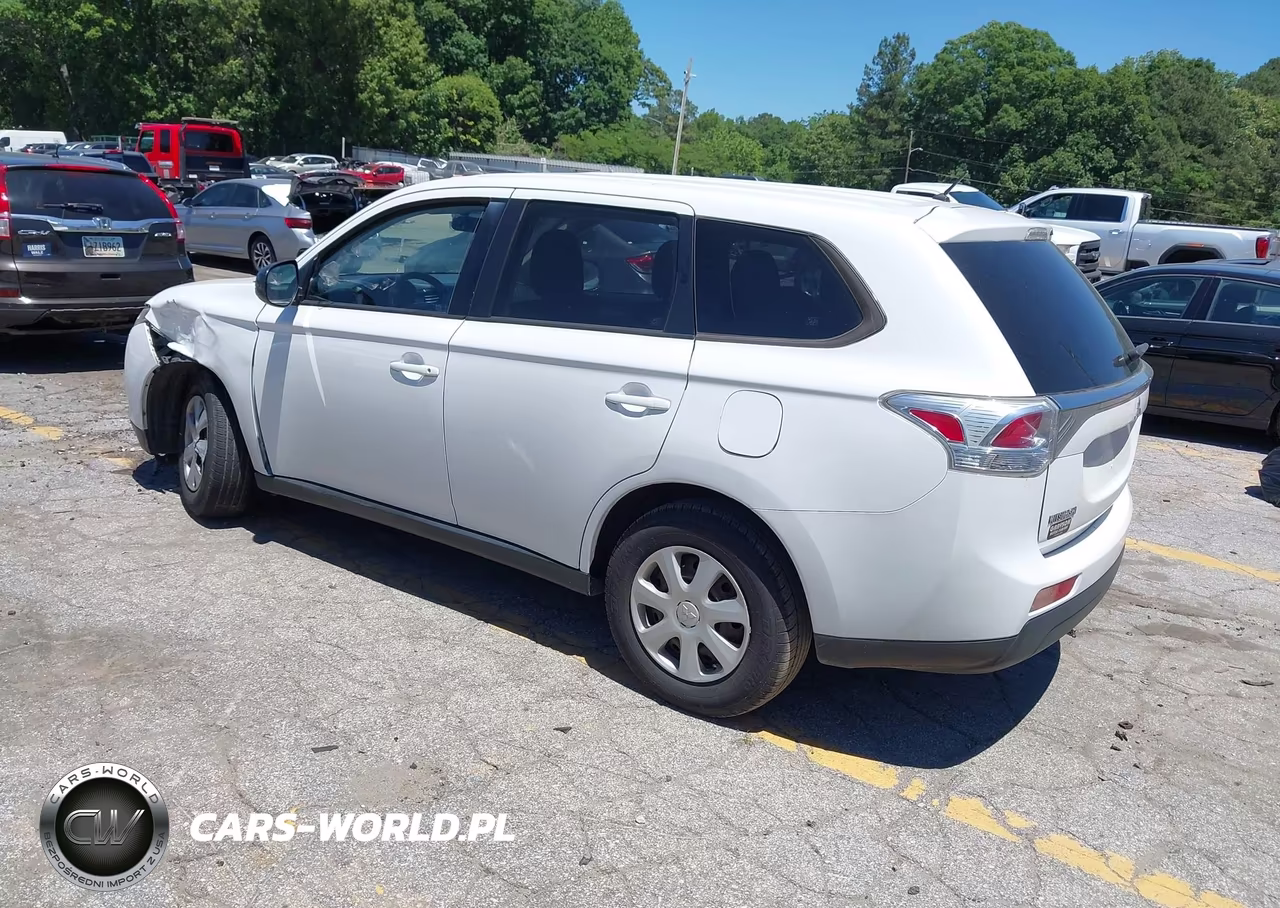 2014 Mitsubishi Outlander Es VIN:JA4AD2A38EZ007014 - 3