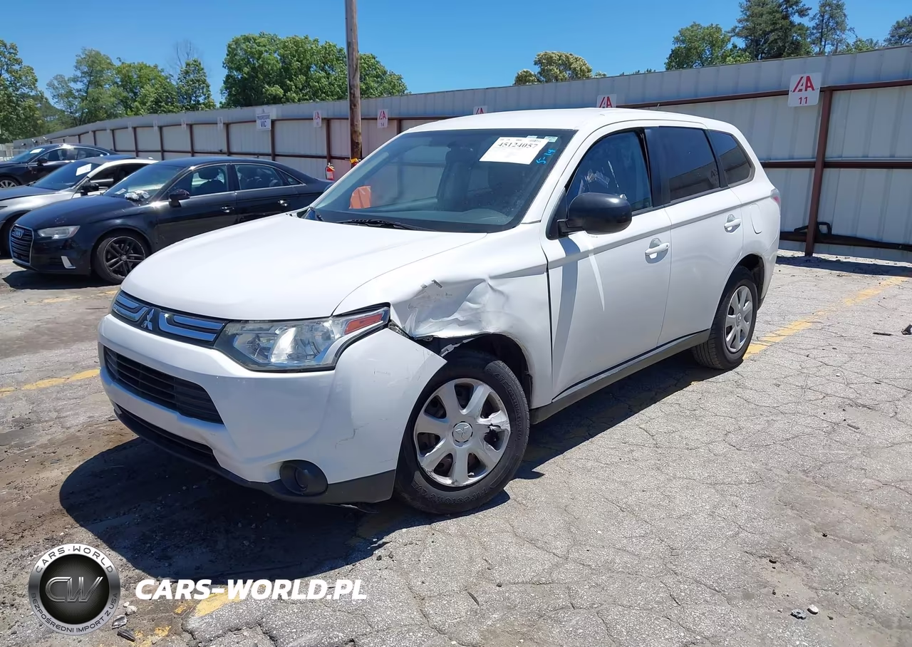 2014 Mitsubishi Outlander Es VIN:JA4AD2A38EZ007014 - 6