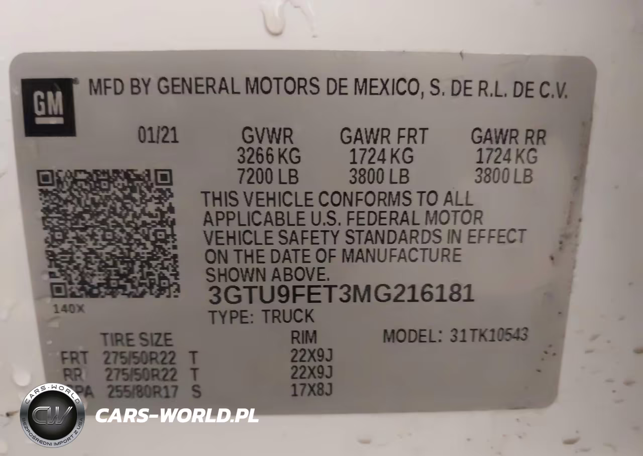 2021 GMC Sierra 1500 4Wd Short Box Denali VIN:3GTU9FET3MG216181 - 9