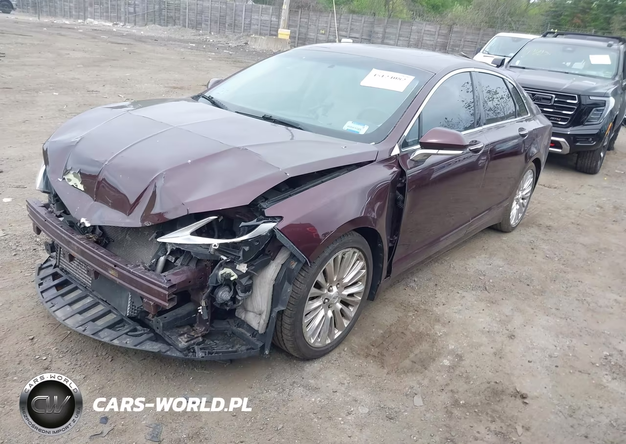 2013 Lincoln Mkz VIN:3LN6L2G95DR805494 - 2