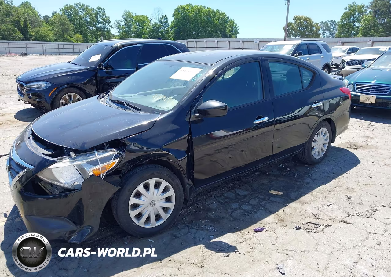 2017 Nissan Versa 1.6 Sv VIN:3N1CN7AP1HL907196 - 2