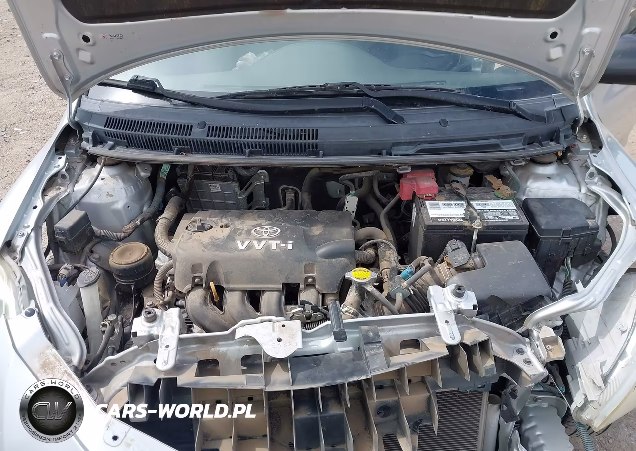 2010 Toyota Yaris VIN:JTDBT4K34A1370216 - 10