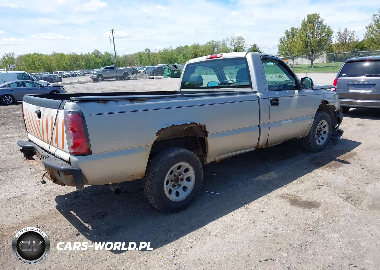 2006 Chevrolet Silverado 1500 Work Truck VIN:3GCEC14X96G267927 - 4