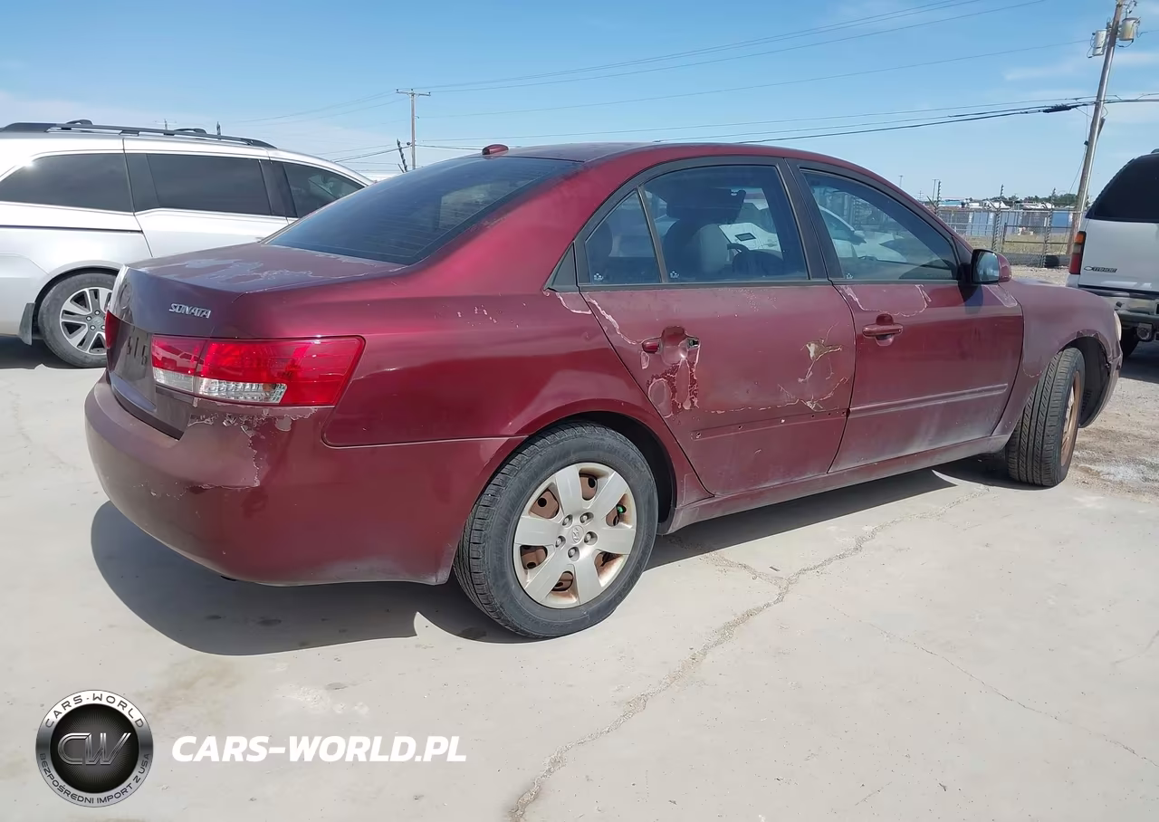2008 Hyundai Sonata Gls VIN:5NPET46C28H380396 - 4