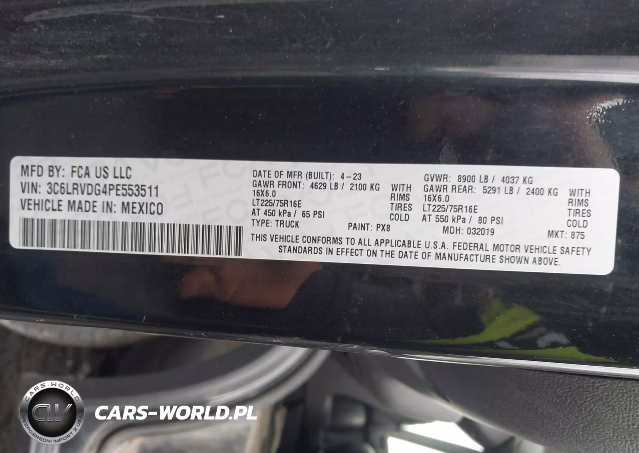 2023 Ram Promaster 2500 High Roof 159 Wb VIN:3C6LRVDG4PE553511 - 9