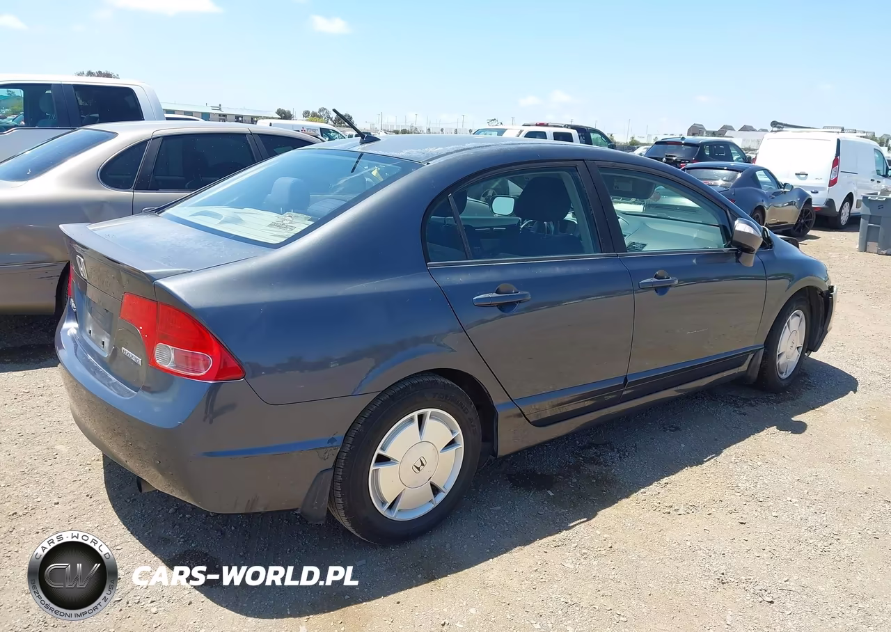 2008 Honda Civic Hybrid VIN:JHMFA36268S022438 - 4