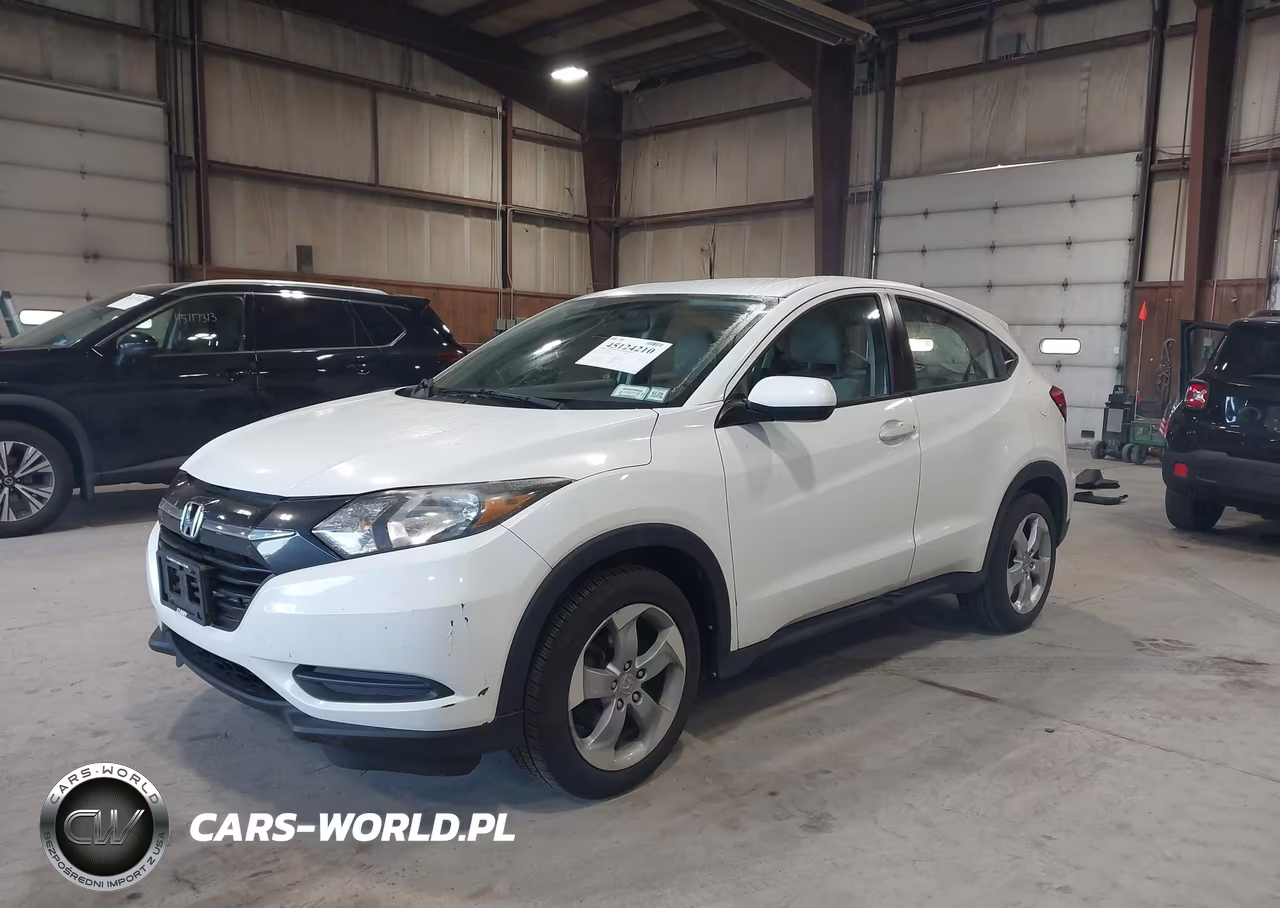2016 Honda Hr-V Lx VIN:3CZRU6H34GM745459 - 2