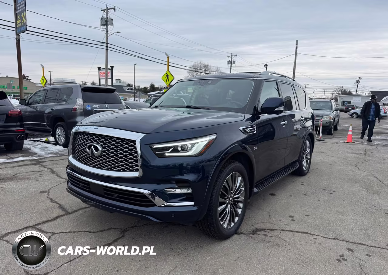 2019 Infiniti Qx80 Luxe VIN:JN8AZ2NE5K9226385 - 2