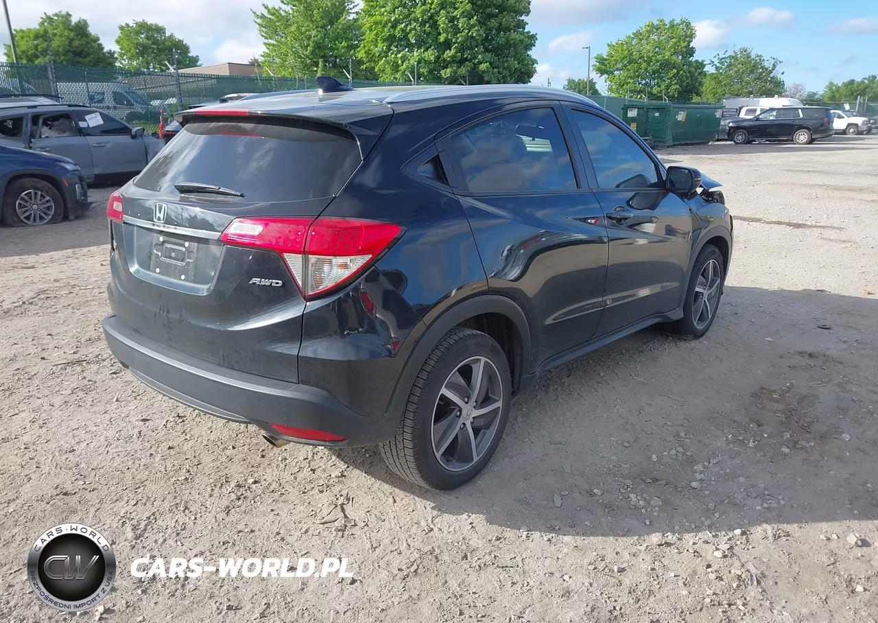 2021 Honda Hr-V Awd Ex VIN:3CZRU6H56MM726005 - 4