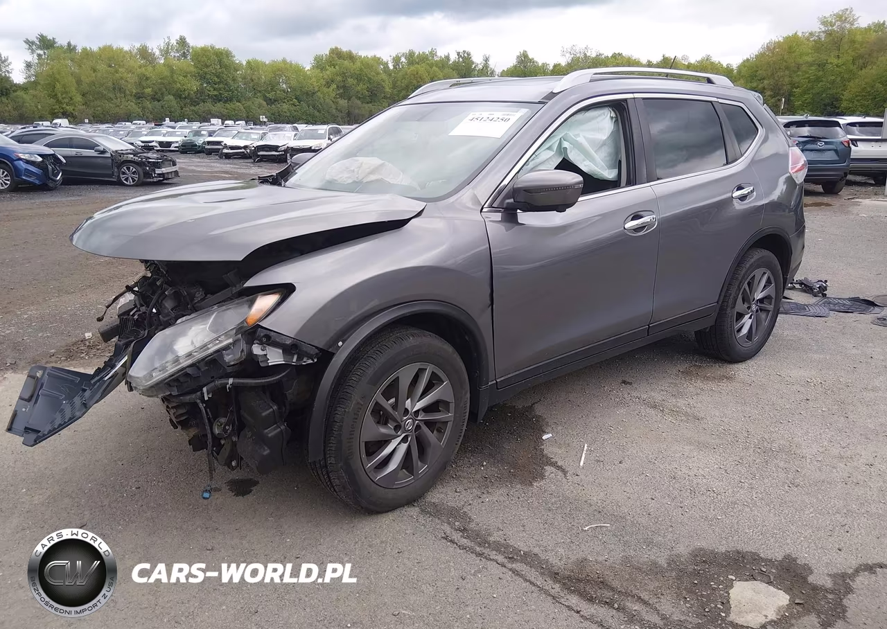 2016 Nissan Rogue Sl VIN:5N1AT2MV3GC870231 - 2