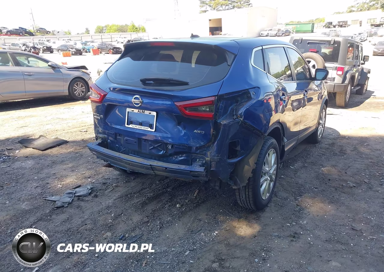 2021 Nissan Rogue Sport S Awd Xtronic Cvt VIN:JN1BJ1AW6MW423959 - 4
