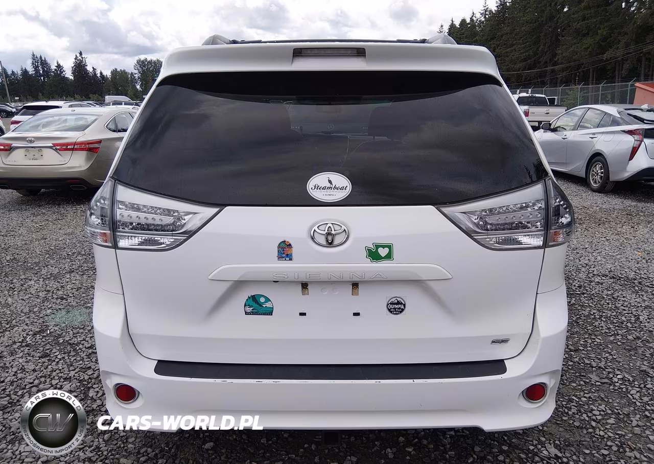 2017 Toyota Sienna Se 8 Passenger VIN:5TDXZ3DC9HS863298 - 17