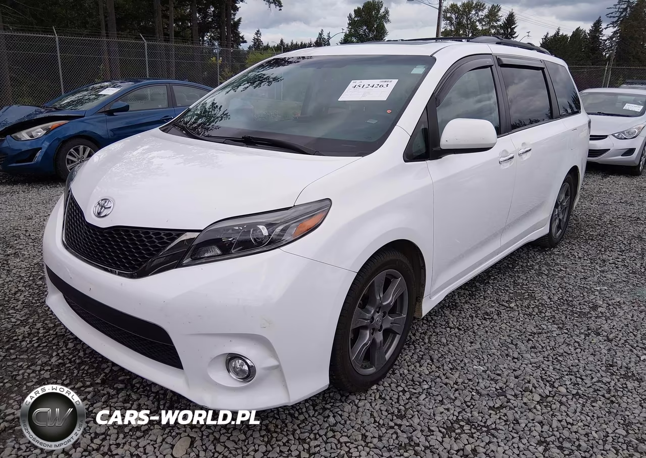 2017 Toyota Sienna Se 8 Passenger VIN:5TDXZ3DC9HS863298 - 2