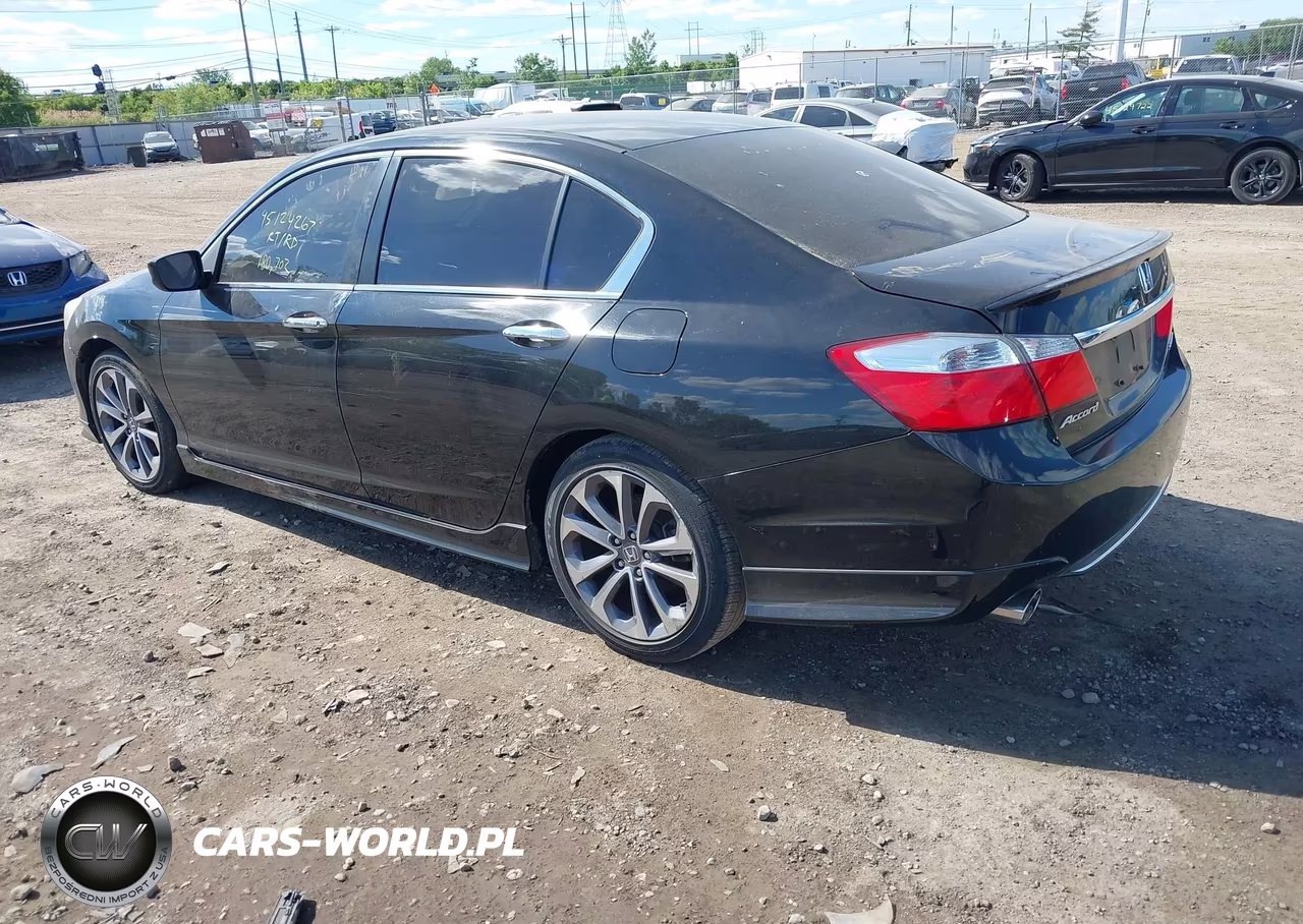 2014 Honda Accord Sport VIN:1HGCR2F53EA174374 - 3