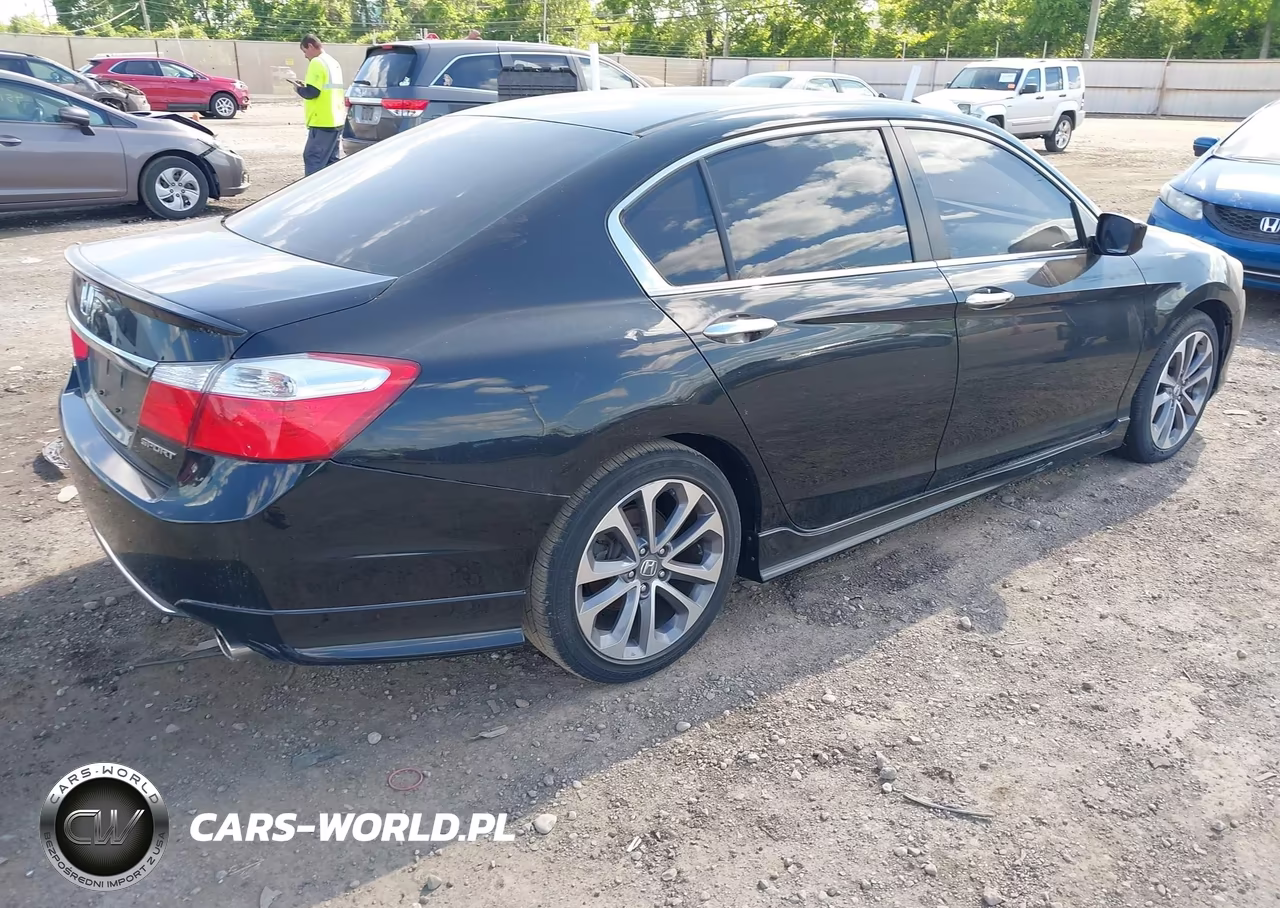 2014 Honda Accord Sport VIN:1HGCR2F53EA174374 - 4