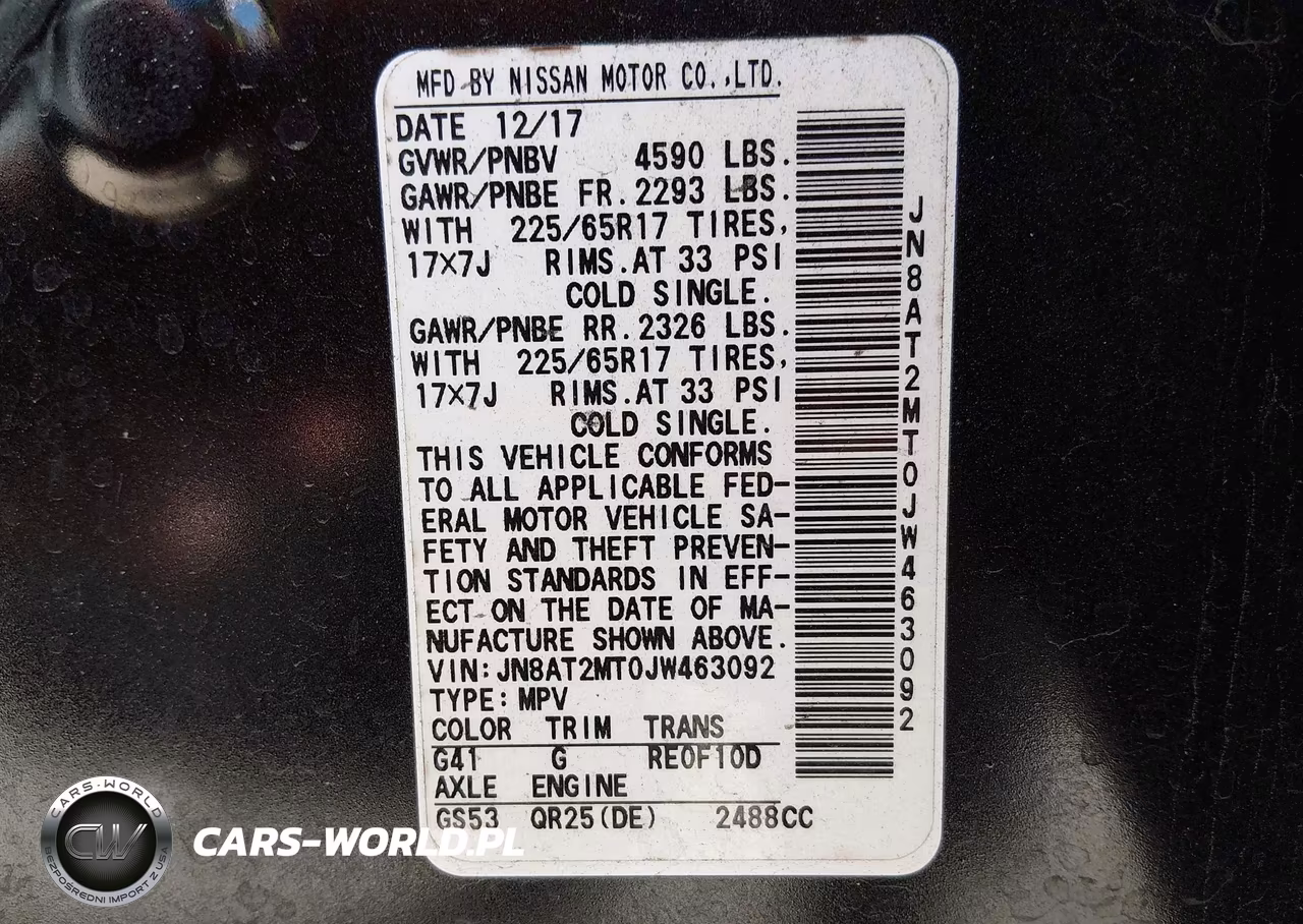 2018 Nissan Rogue S VIN:JN8AT2MT0JW463092 - 9