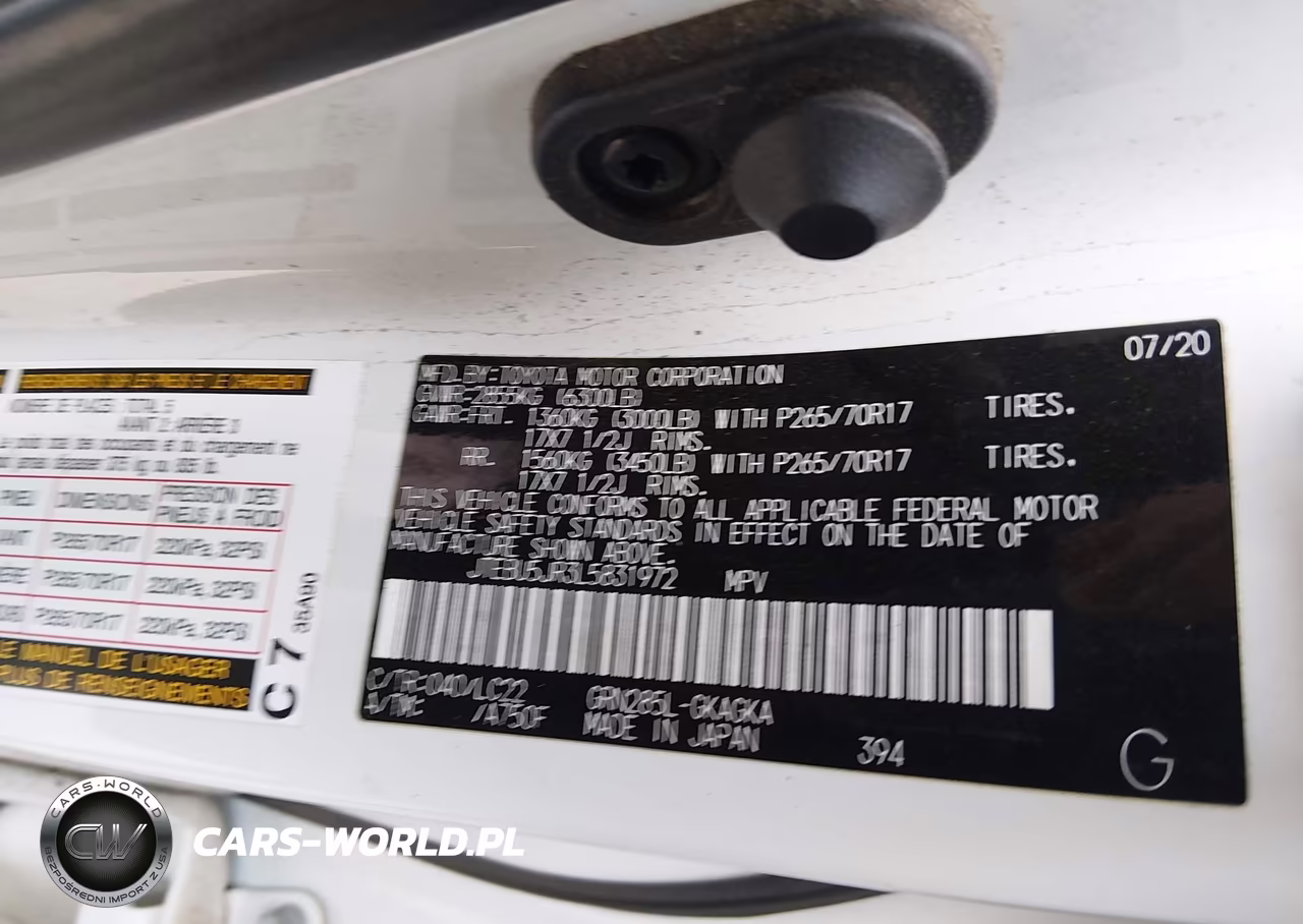 2020 Toyota 4Runner Trd Off Road Premium VIN:JTEBU5JR3L5831972 - 9