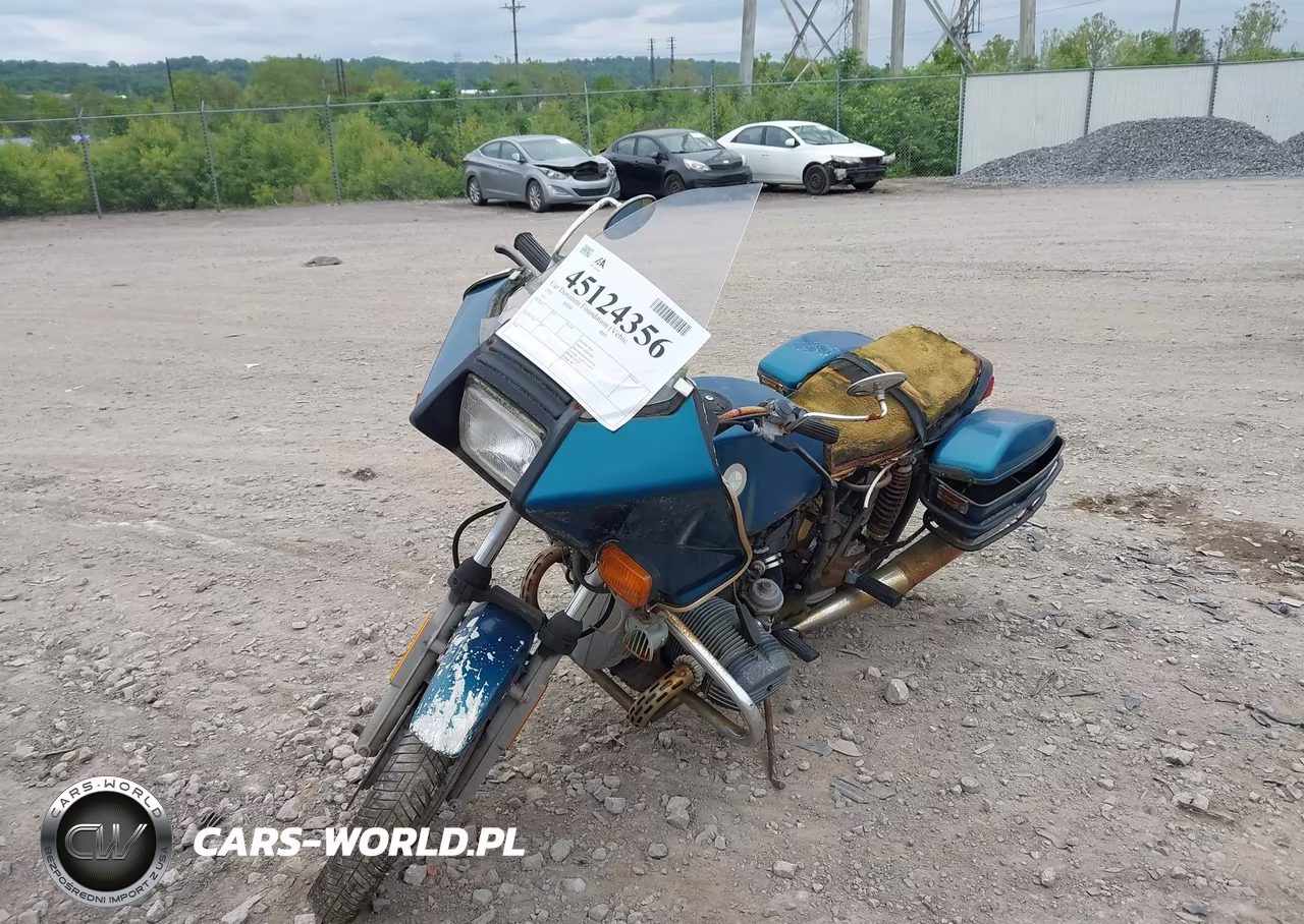 1981 BMW R65 VIN:WBM036403B6385414 - 2