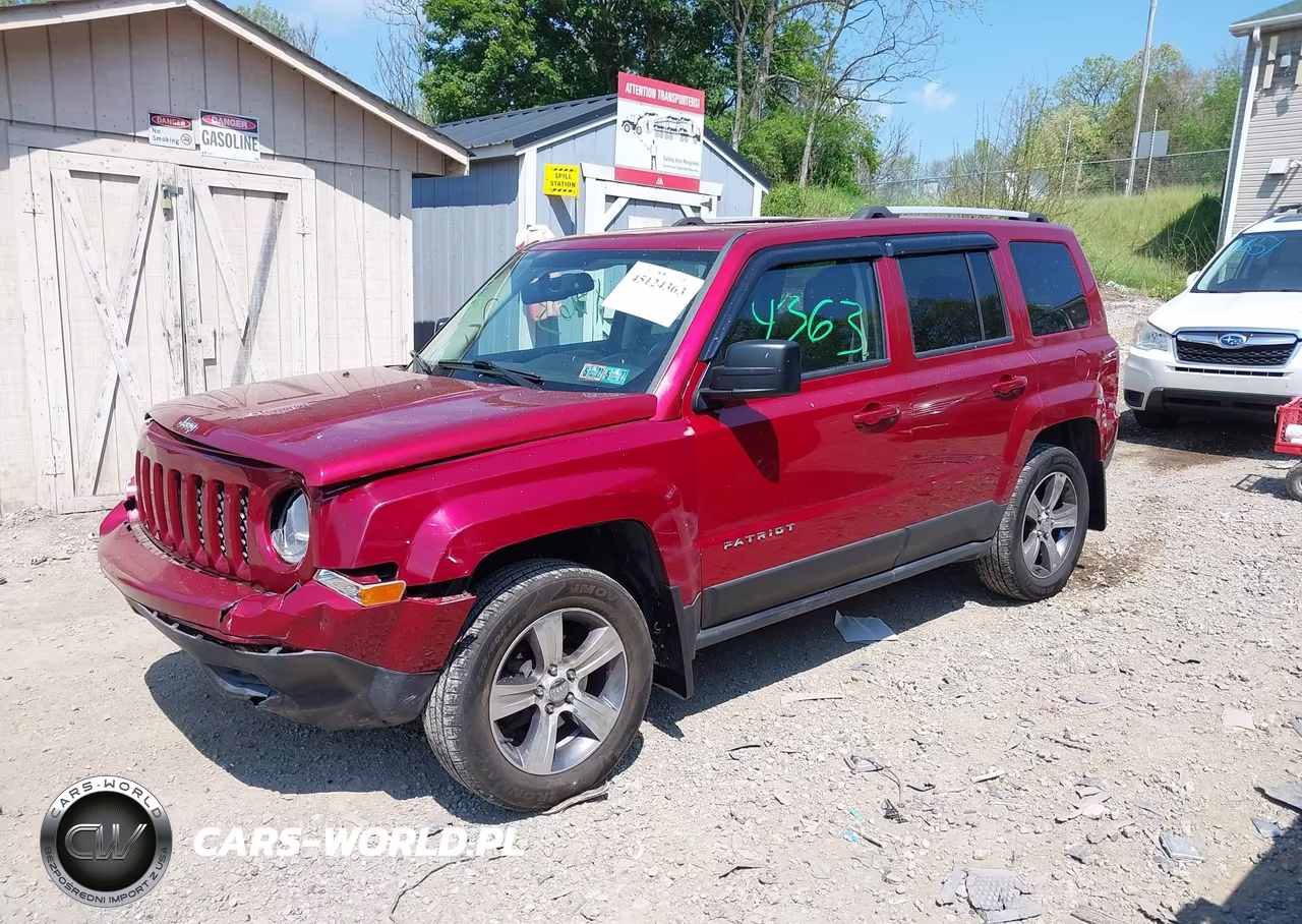 2017 Jeep Patriot High Altitude 4X4 VIN:1C4NJRFB1HD151885 - 2