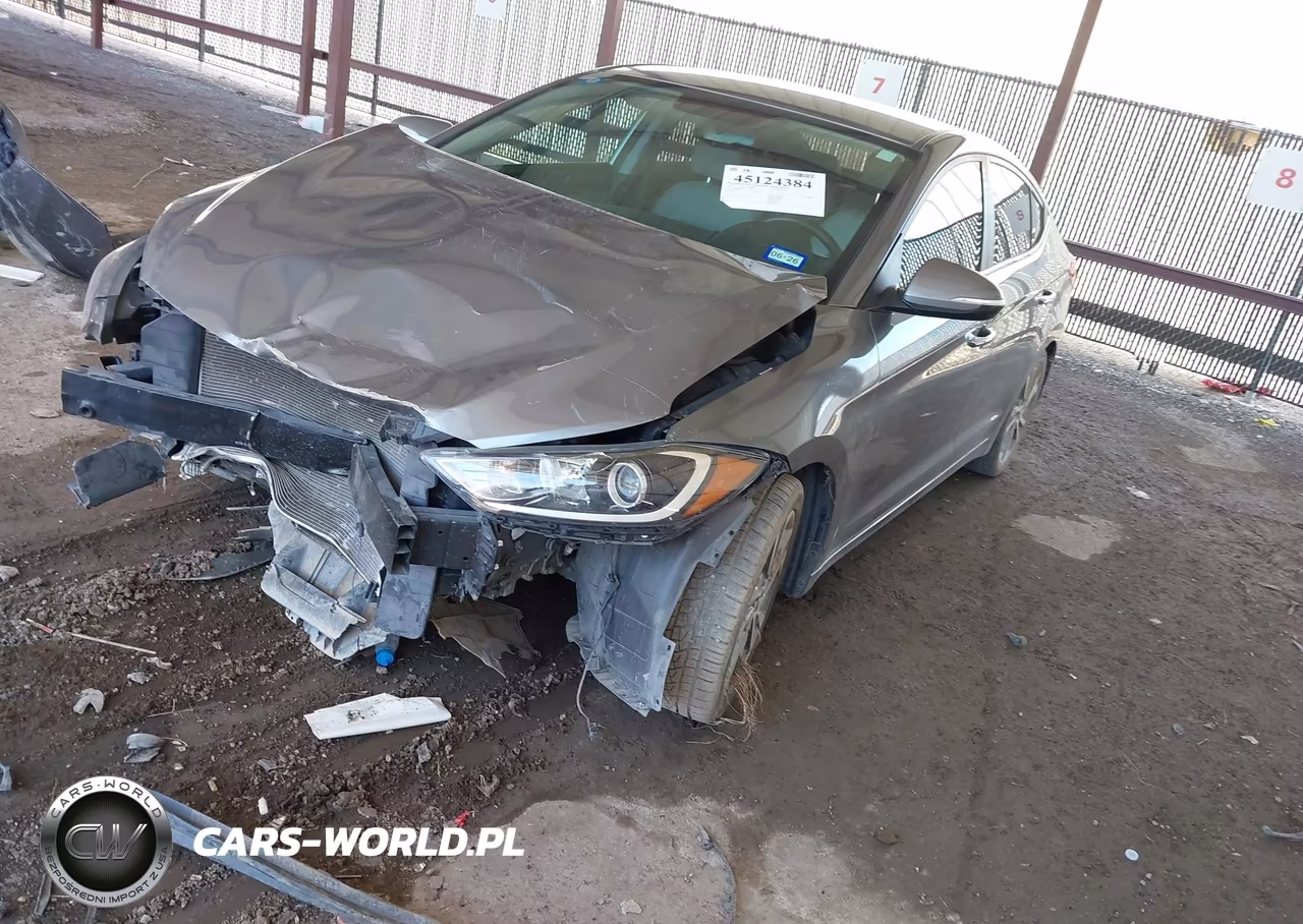 2017 Hyundai Elantra Limited VIN:KMHD84LF7HU358231 - 2