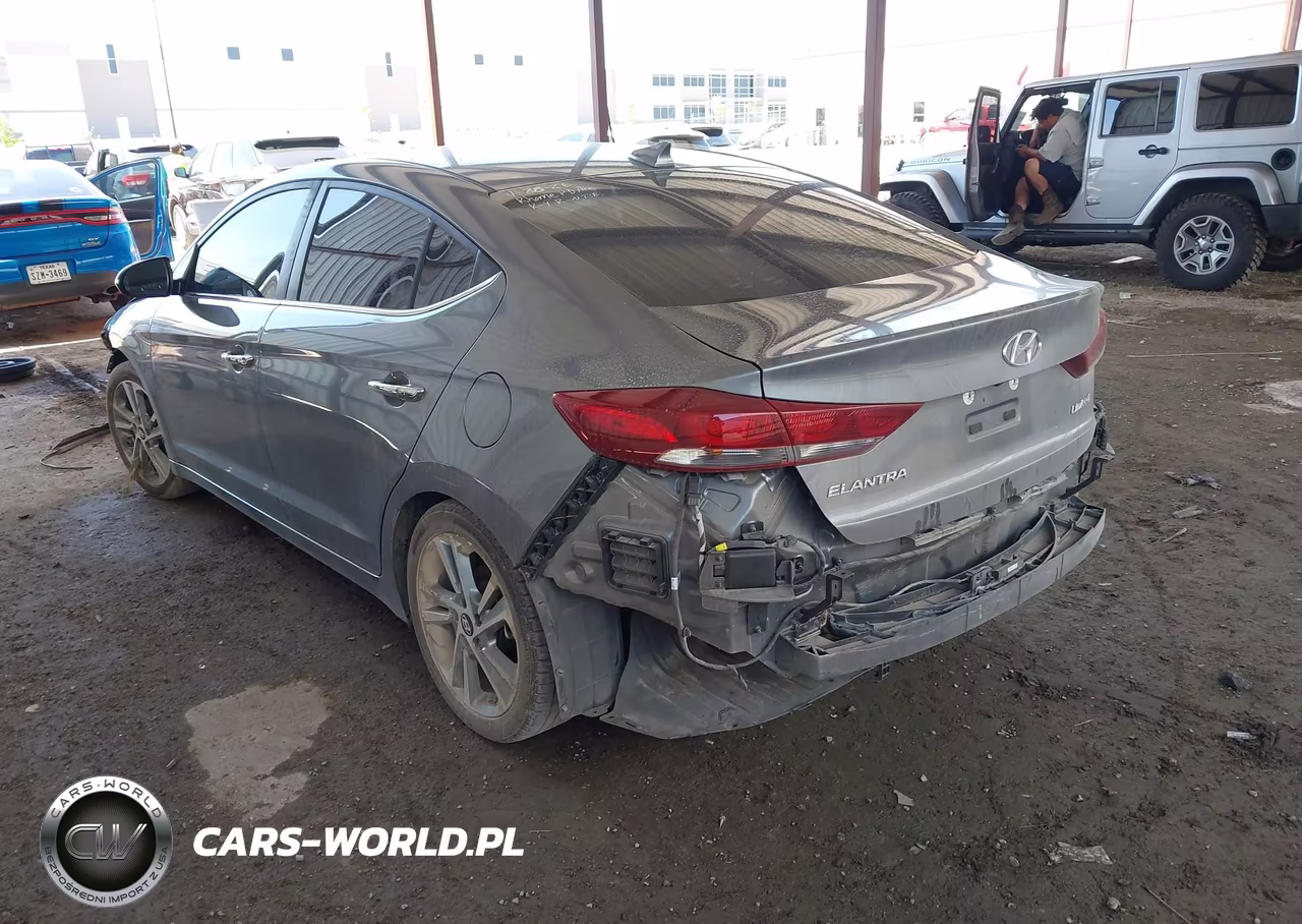 2017 Hyundai Elantra Limited VIN:KMHD84LF7HU358231 - 3