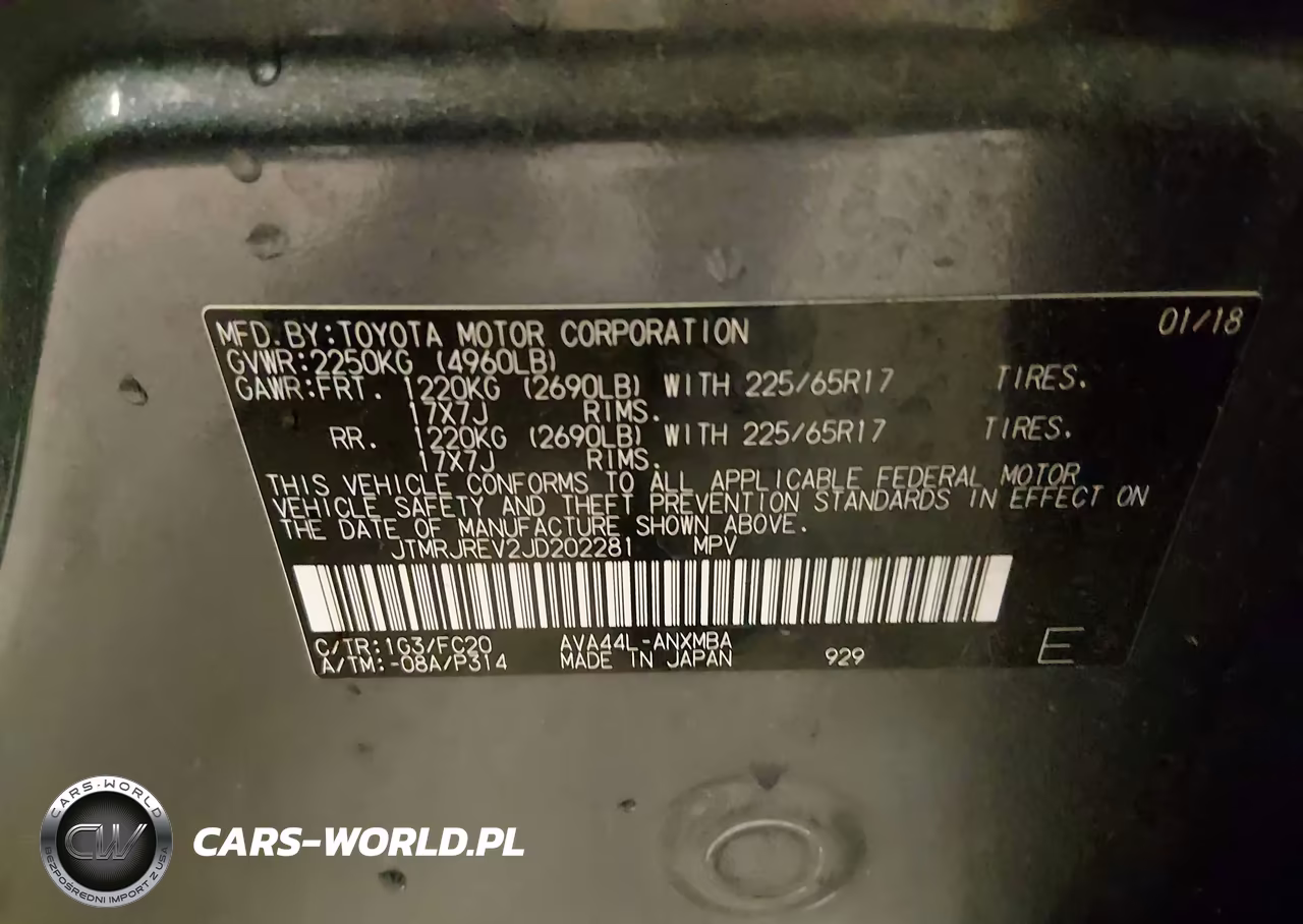 2018 Toyota Rav4 Hybrid Le VIN:JTMRJREV2JD202281 - 9