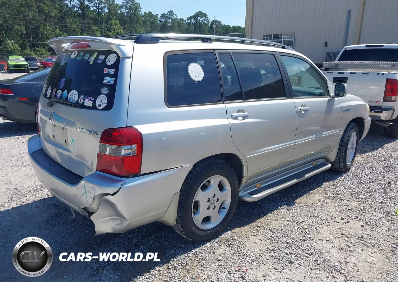 2005 Toyota Highlander Limited V6 VIN:JTEDP21A850076536 - 4