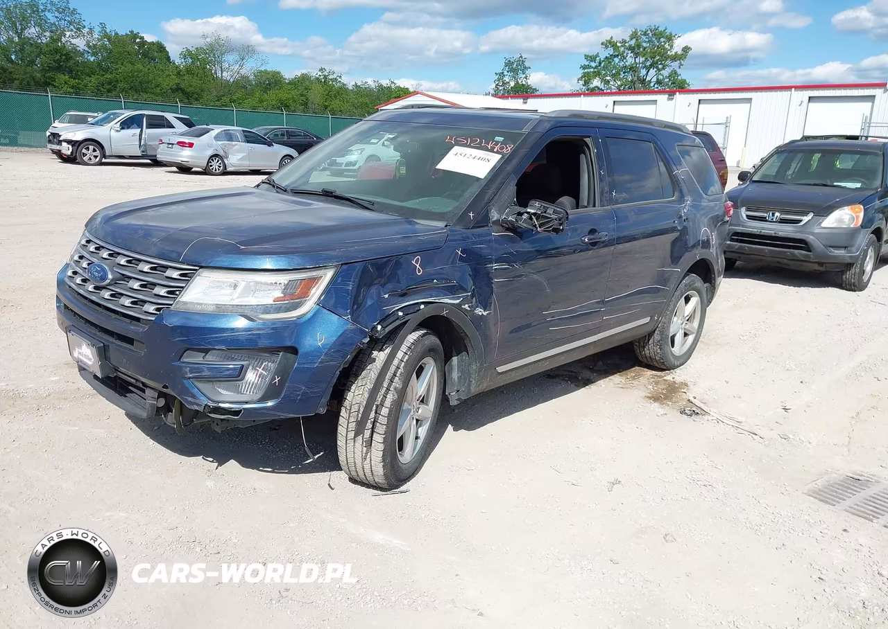 2017 Ford Explorer Xlt VIN:1FM5K8DH4HGD66069 - 2