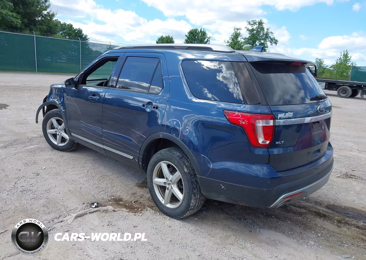 2017 Ford Explorer Xlt VIN:1FM5K8DH4HGD66069 - 3