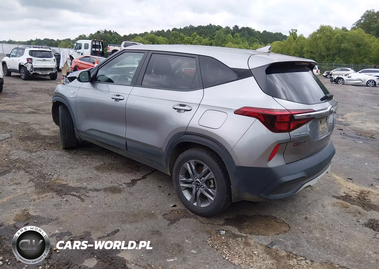 2021 Kia Seltos Lx VIN:KNDEPCAA8M7106235 - 3