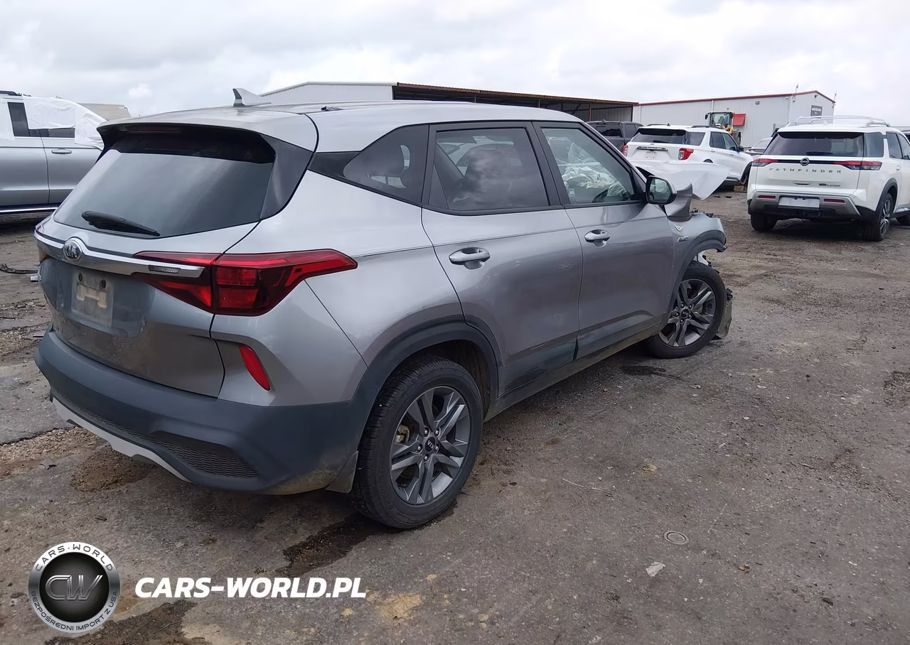 2021 Kia Seltos Lx VIN:KNDEPCAA8M7106235 - 4
