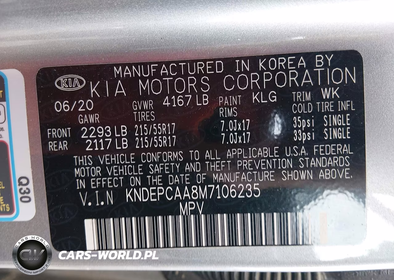 2021 Kia Seltos Lx VIN:KNDEPCAA8M7106235 - 9