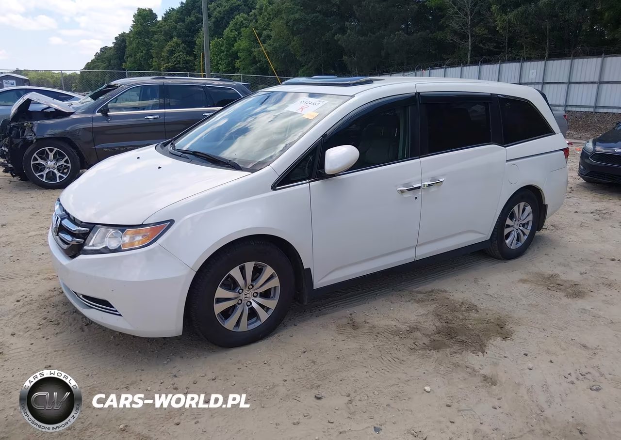2016 Honda Odyssey Ex-L VIN:5FNRL5H60GB152568 - 2