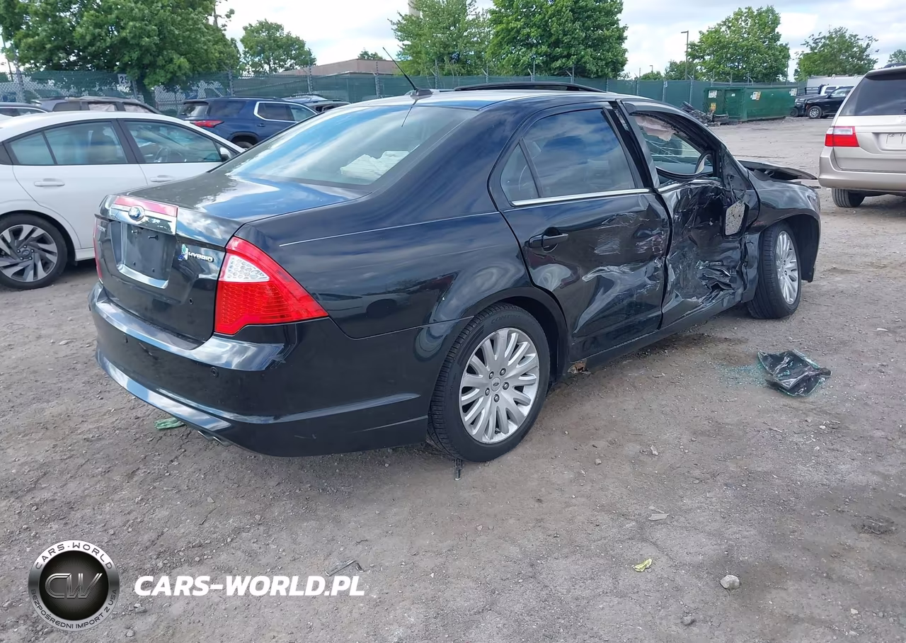 2011 Ford Fusion Hybrid VIN:3FADP0L35BR315372 - 4