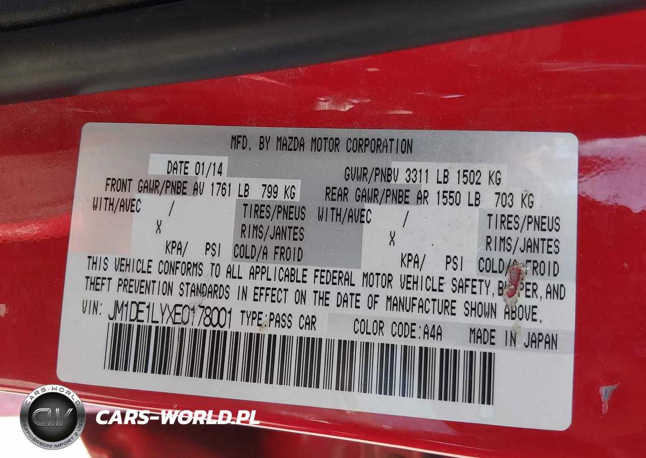 2014 Mazda Mazda2 Touring VIN:JM1DE1LYXE0178001 - 9