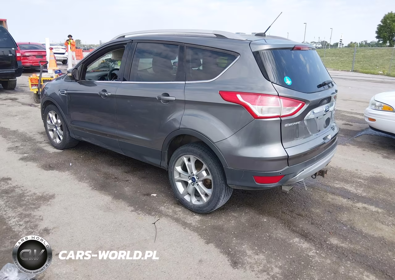 2014 Ford Escape Titanium VIN:1FMCU0JX9EUB30187 - 3