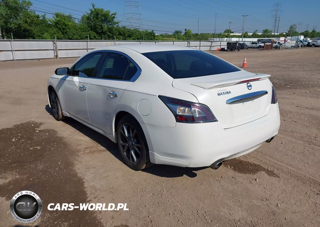 2012 Nissan Maxima 3.5 S VIN:1N4AA5AP8CC822063 - 3
