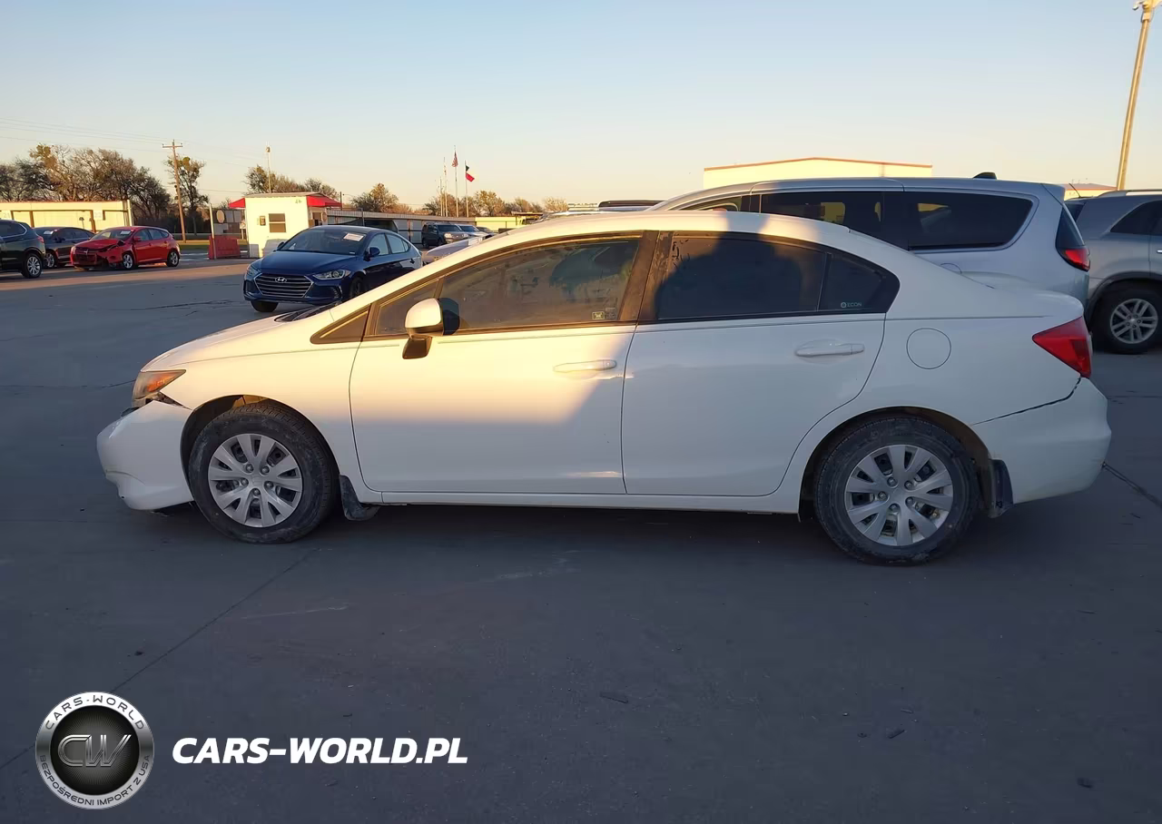 2012 Honda Civic Lx VIN:2HGFB2F50CH598577 - 14