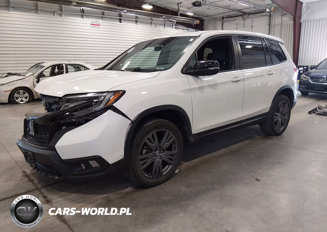 2020 Honda Passport Awd Ex-L VIN:5FNYF8H53LB021110 - 2