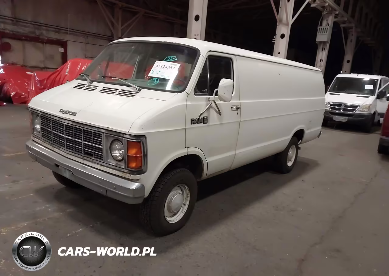 1982 Dodge Ram Van B250 VIN:2B7HB23P4CK142551 - 2