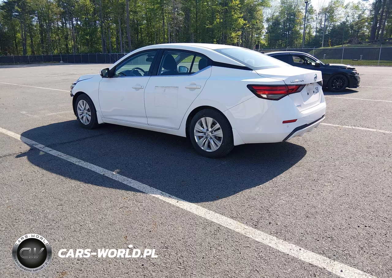 2021 Nissan Sentra S Xtronic Cvt VIN:3N1AB8BV9MY235811 - 3