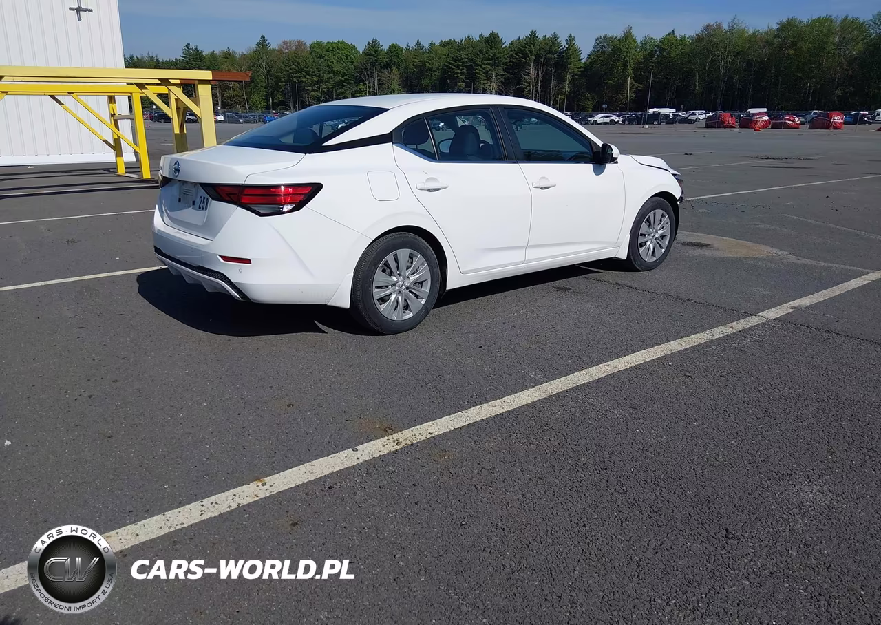 2021 Nissan Sentra S Xtronic Cvt VIN:3N1AB8BV9MY235811 - 4