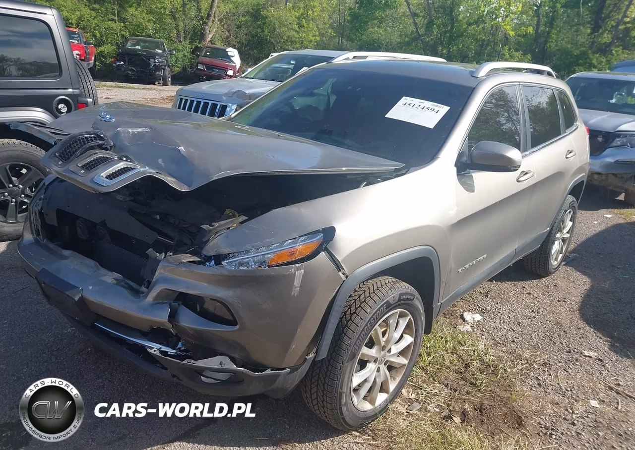 2017 Jeep Cherokee Limited 4X4 VIN:1C4PJMDB8HW593551 - 2