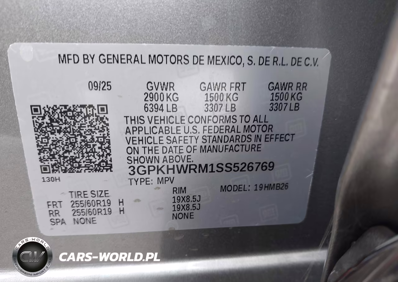 2025 Honda Prologue Touring VIN:3GPKHWRM1SS526769 - 9