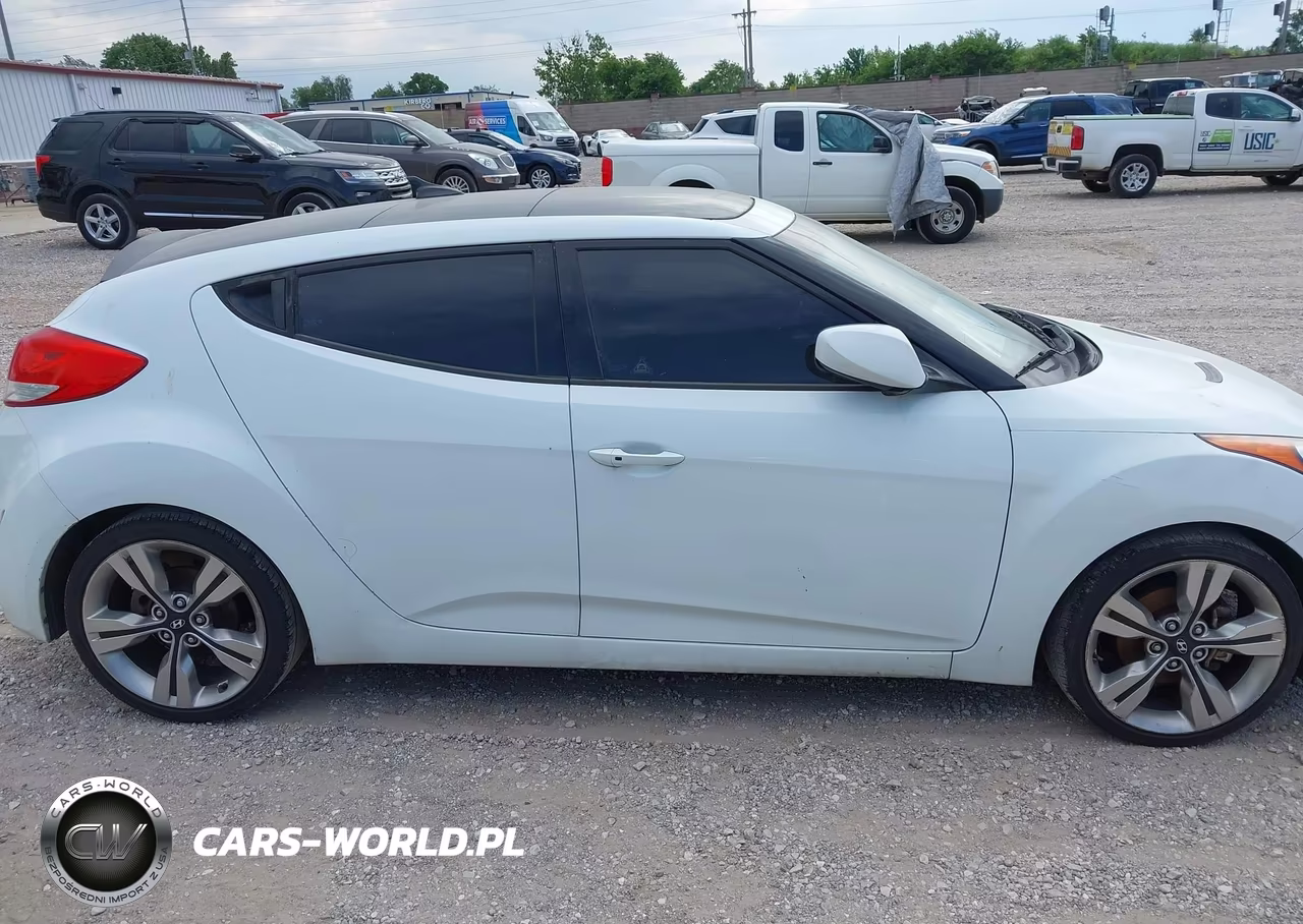 2013 Hyundai Veloster Base W-Black VIN:KMHTC6AD4DU146503 - 14